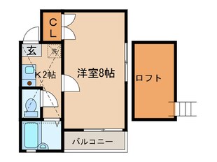 ソレア－ド別府の物件間取画像